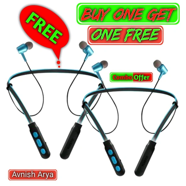 Wireless in Ear Bluetooth B11 Combo Neckband