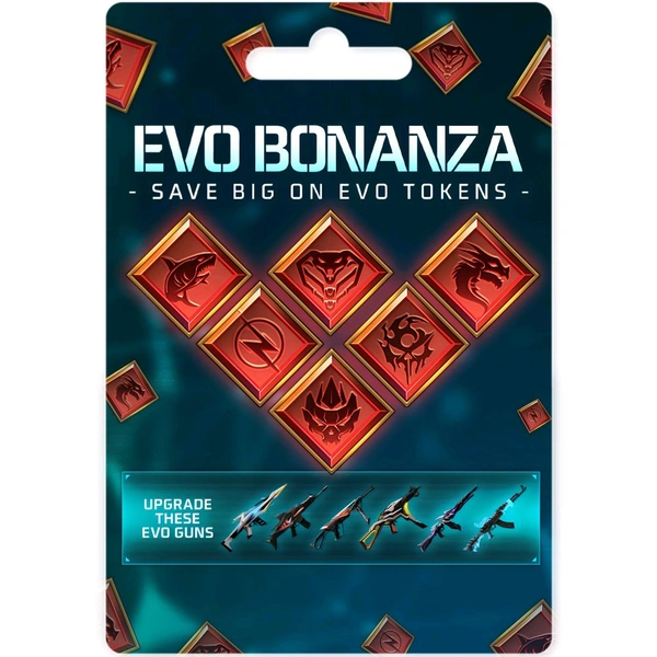 900 EVO TOKENS ANY GUN 