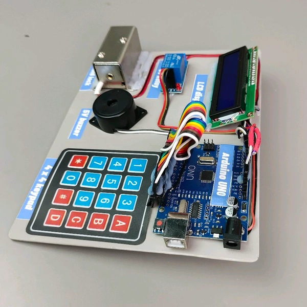 Password Door Lock  - Assembled And Programmed