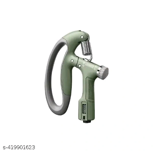 ADONYX Hand Grip Strength Trainer Strengthener Adjustable Resistance 10 to 100 kg Hand Grip/Fitness GripName: ADONYX Hand Grip Strength Trainer Strengthener Adjustable Resistance 10 to 100 kg Hand Grip/Fitness GripNet Quantity (N): 1Adjustable resistance levels: With a range of 10kg to 100kg, you can adjust the resistance 