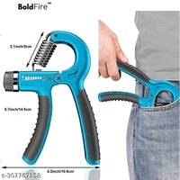 Hand Grip Strength Trainer Strengthener Adjustable Resistance 10 to 60 kg Hand Grip/Fitness GripName:  Hand Grip Strength Trainer Strengthener Adjustable Resistance 10 to 60 kg Hand Grip/Fitness GripNet Quantity (N): 1Adjustable resistance levels: With a range of 10kg to 60kg