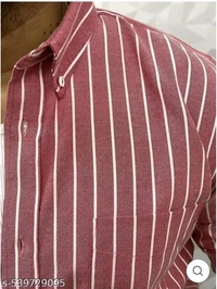 Men's Striped Shirt - M