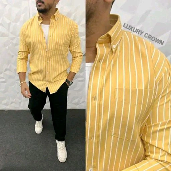 Men's Striped Shirts - XXL