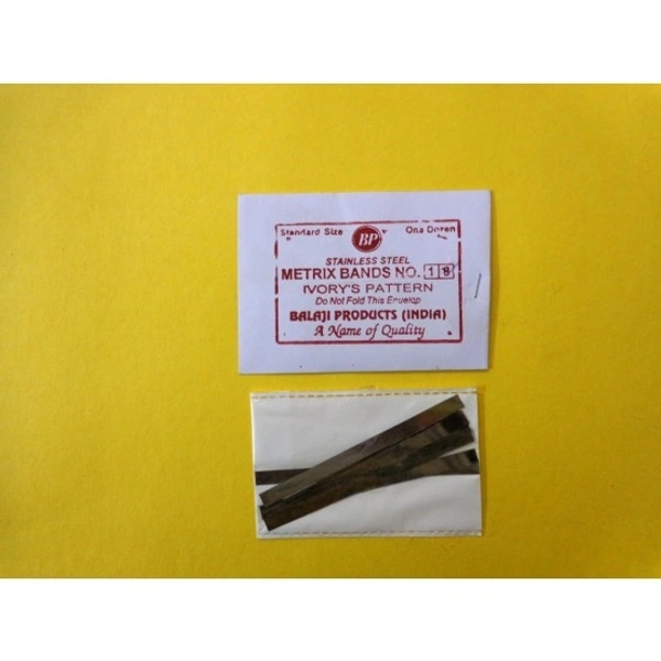 Indian Matrix Bands-Stainless Steel No.8 (Straight)
