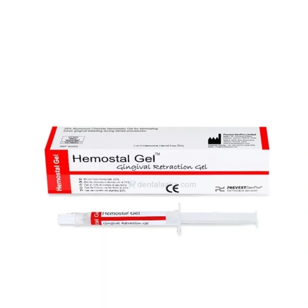 Prevest Denpro  Prevest Hemostal GelHemostatic Gel to stop minor gingival bleeding