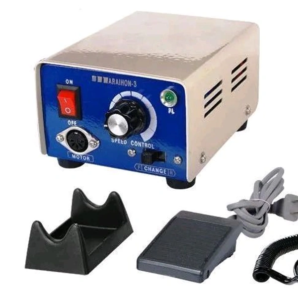Mairathan  Marathon M3 Complete Set (Micromotor Engine+Foot Pedal+Control Box+Handpiece stand+Pouch)