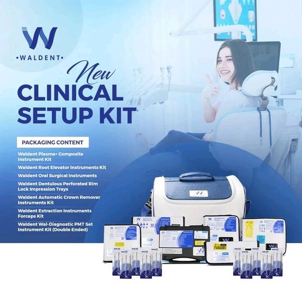 Walldent Waldent New Clinical Setup KitNew clinic setup basic instruments