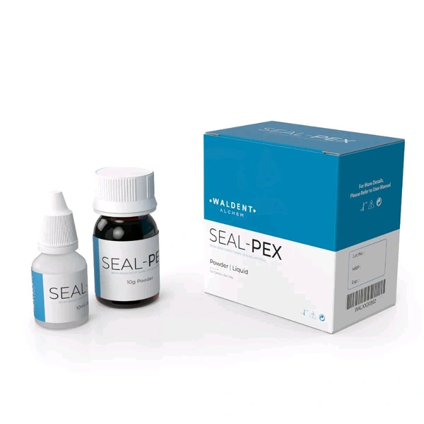 Walldent Waldent Seal-PexResin Based Root Canal Sealing Material - 1 x Powder 10g
1 x Liquid 10ml
