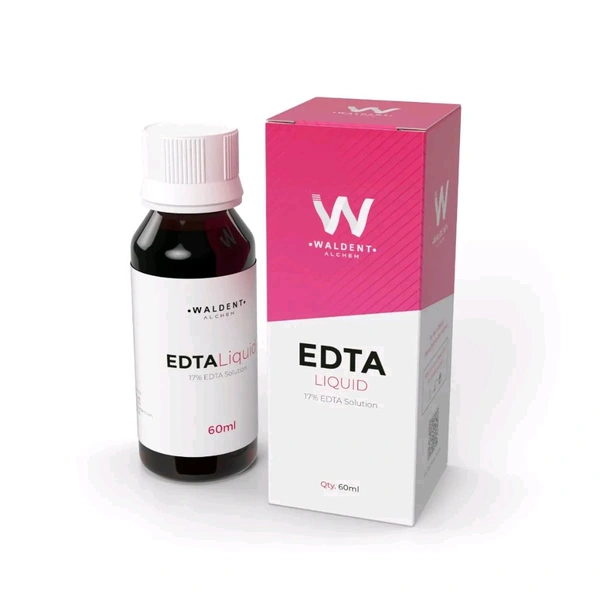 Walldent Waldent EDTA Liquid Solution17% EDTA Solution for Smear layer Removal - 1 x 60ml Liquid
1 x Manual