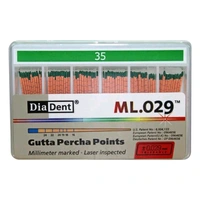 Diadent Gutta Percha Points 2%2% GP Points Precision obturation, adaptable to various methods - Gutta Percha Points - 2% # 30