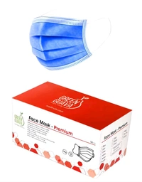 Green guava  Green Guava Face Masks - 3Ply Pack of 50 (In Stock. Swift Dispatch.) - Pack of 50