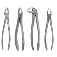 Walldent Waldent Extraction Forceps Kit Set of 12 (K1/1)Upper and Lower Extraction Forceps made of high-grade Stainless Steel.