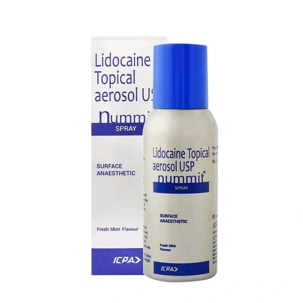 ICPA Nummit Topical Anesthetic SprayLidocaine surface anesthetic spray - 1 x 100gm bottel