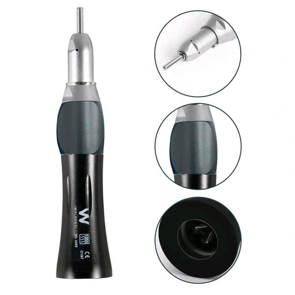 Walldent Waldent Straight Handpiece Special Edition - Black (W-134)Ergonomic design for the comfortable grip