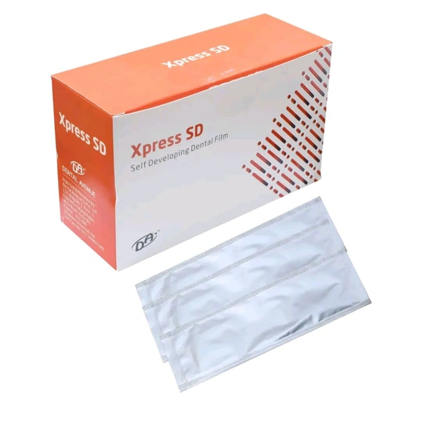 Dental Avenue  Avue Xpress SD Self Developing X-Ray FilmsRevolutionary self-developing X-ray films; no need for separate developing and fixing solutions.