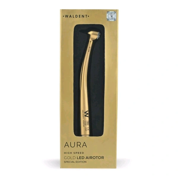 Walldent  Waldent AURA Gold LED Special Edition Airotor (W-154) - 1 x Waldent AURA Gold LED