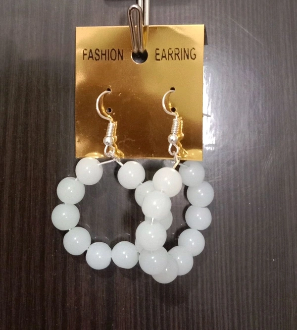 Hoop Earrings  - Turquoise