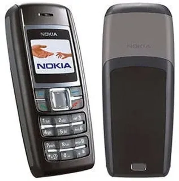  Nokia 1600 (Single SIM, 1.4 Inch Display, Black) - Superb Condition, Like New - Black