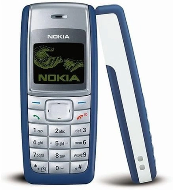 Nokia 1110i, (Single Sim, 1.2 inches Display) - Superb Condition, Like New  - Blue