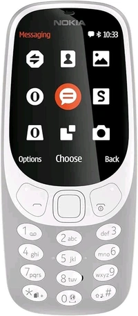 Nokia 3310 Dual SIM Keypad Phone with MP3 Player, Wireless FM Radio and Rear Camera Renewed - Yellow