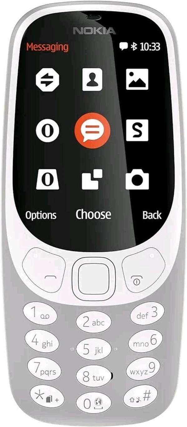 Nokia 3310 Dual SIM Keypad Phone with MP3 Player, Wireless FM Radio and Rear Camera Renewed - Yellow