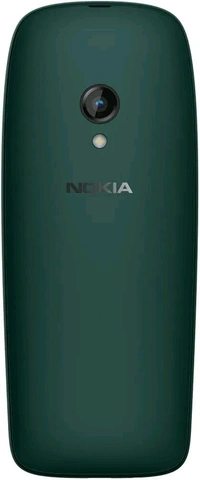 Nokia 6310 Dual SIM Keypad Phone with a 2.8” Screen, Wireless FM Radio and Rear Camera with Flash - Spring Green
