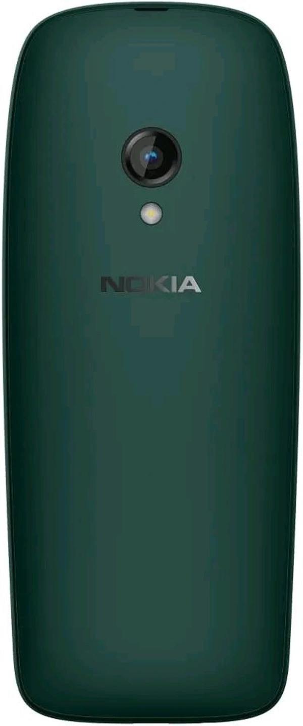Nokia 6310 Dual SIM Keypad Phone with a 2.8” Screen, Wireless FM Radio and Rear Camera with Flash - Spring Green
