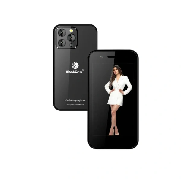 BlackZone iLite 3.0' Incell Display 3GB RAM 16 GB ROM 8 MP Triple Rear Camera - Black