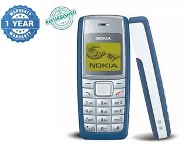 Nokia 1110i, (Single Sim, 1.2 inches Display) - Superb Condition, Like New  - Blue