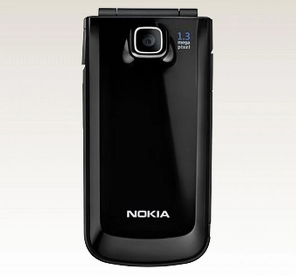 Nokia 2720 Black Fold Flip Phone - Black