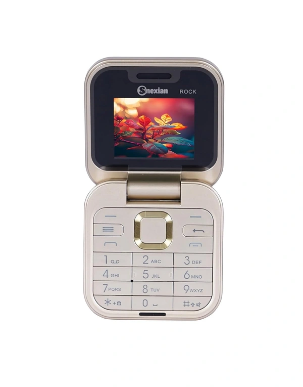 Snexian Rock X Flip 1.8 inch Display Dual Sim - Purple