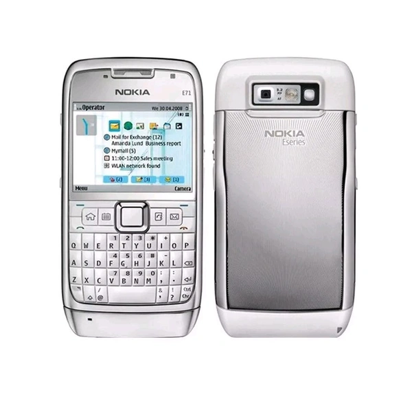 Nokia E71 Renewed Just Like New 3 Month Warranty  - White