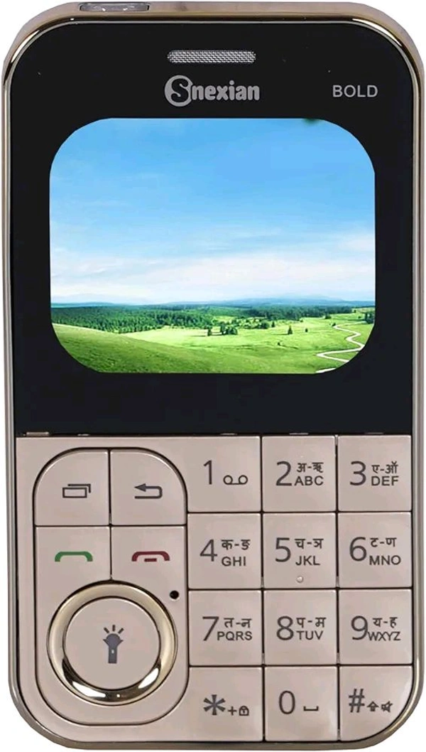 Snexian All-New Bold X1 Attractive Premium Dual Sim Keypad Mobile with 2.01" Display BT Dialer | 