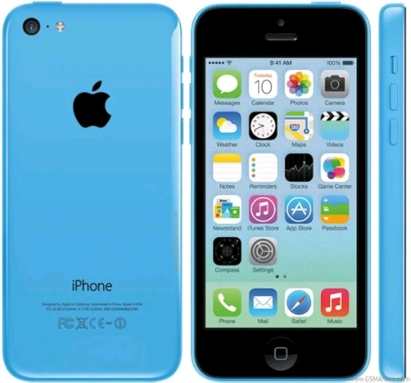 Iphone 5C Renewed Just Like New Imported 3Month Warranty - 32 GB, Blue