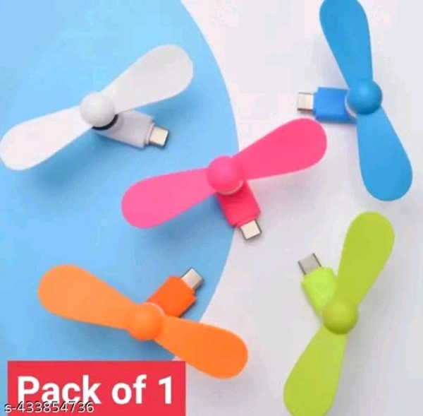 Type-C Mini Fan 2-Blade Fan High Speed USB Fan, Mini Mobile Cooler, Mini fan Support with All Android & Type-C Smatphones & Black Colour Round shape Handsfree Pouch Free (Multi-colour)Name: Type-C Mini Fan 2-Blade Fan High Speed USB Fan, Mini Mobile Cooler, Mini fan Support with All Android & Type-C Smatphones & Black Colour Round shape Handsfree Pouch Free (Multi-colour)Number Of 