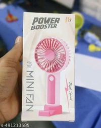 Mini fan  makeup fan - bast quality Name: Mini fan  makeup fan - bast quality Number Of Blades: 3Type: Rechargeable FanProduct Breadth: 4.5 CmProduct Height: 10 CmProduct Length: 4 CmNet Quantity (N): Pack Of 1mini fan makup fan .bast quality rechargeable fan.fan ka sath stand  or type c data cable bhi hai.Country of Origin: India