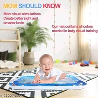Baby Kids Water Play Mat Toys Inflatable Tummy Time Leakproof Water Play Mat, Fun Activity Play Center Indoor and Outdoor Water Play Mat for Baby Random DesignName: Baby Kids Water Play Mat Toys Inflatable Tummy Time Leakproof Water Play Mat, Fun Activity Play Center Indoor and Outdoor Water Play Mat for Baby Random DesignMaterial: PVCType: MatsNet Quantity (N): 1QUALITY - The infl