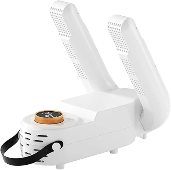 TOURTIER Multifunctional Foldable Shoe Dryer, Instant Heating Shoes Warmer Intelligent Disinfection Deodorizing Shoe Dryer Suitable for All Kinds of Shoes