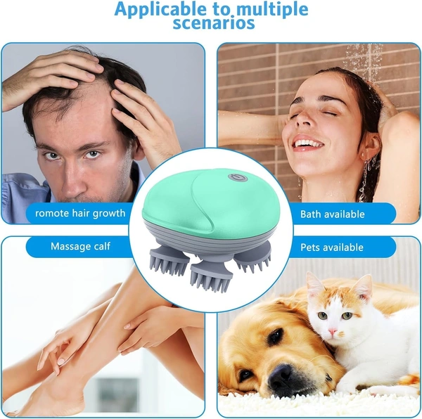 Top Hair Scalp Massager for Hair Growth & Stress Relief | Waterproof, Portable & Powerful