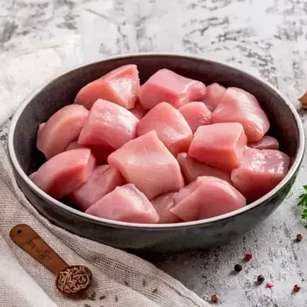 Chicken Boneless (cube pieces) - 0.5 kg
