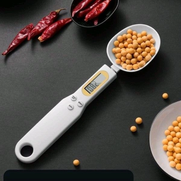 KENAYO ENTERPRISE Digital Kitchen Spoon Electronic Food Weighing Scale (500g/0.1g) with LCD Display Detachable Scoop and Tare Function for Measuring Cooking Ingredients Coffee Flour Spices MedicineName: KENAYO ENTERPRISE Digital Kitchen Spoon Electronic Food Weighing Scale (500g/0.1g) with LCD Display Detachable Scoop and Tare Function for Measuring Cooking Ingredients Coffee Flour - Free Size