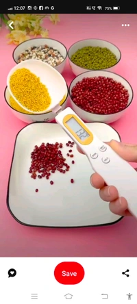 KENAYO ENTERPRISE Digital Kitchen Spoon Electronic Food Weighing Scale (500g/0.1g) with LCD Display Detachable Scoop and Tare Function for Measuring Cooking Ingredients Coffee Flour Spices MedicineName: KENAYO ENTERPRISE Digital Kitchen Spoon Electronic Food Weighing Scale (500g/0.1g) with LCD Display Detachable Scoop and Tare Function for Measuring Cooking Ingredients Coffee Flour - Free Size