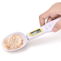 KENAYO ENTERPRISE Digital Kitchen Spoon Electronic Food Weighing Scale (500g/0.1g) with LCD Display Detachable Scoop and Tare Function for Measuring Cooking Ingredients Coffee Flour Spices MedicineName: KENAYO ENTERPRISE Digital Kitchen Spoon Electronic Food Weighing Scale (500g/0.1g) with LCD Display Detachable Scoop and Tare Function for Measuring Cooking Ingredients Coffee Flour - Free Size