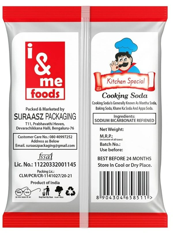 I&ME Cooking Soda 50g (Set of 20) 30kg - 