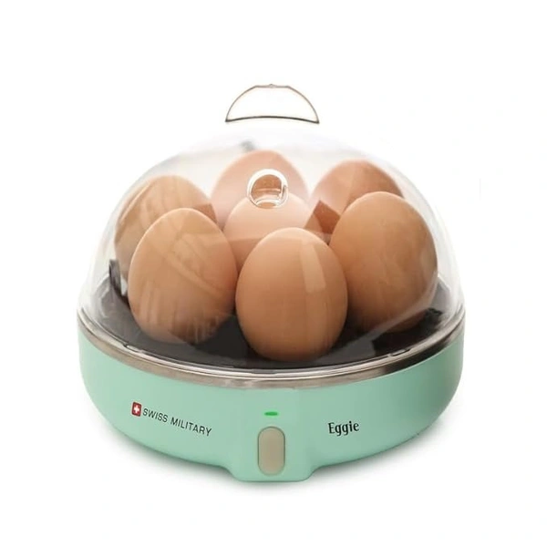 SWISS MILITARY EGGIE EGG COOKER (7 EGGS) - Green, 15, 14, 14