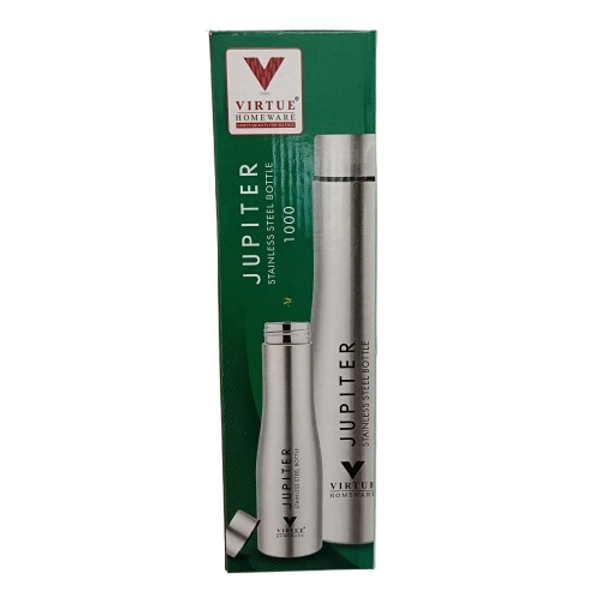VIRTUE JUPITER 1000ml STAINLESS STEEL BOTTLE - Gray, 8, 28, 8