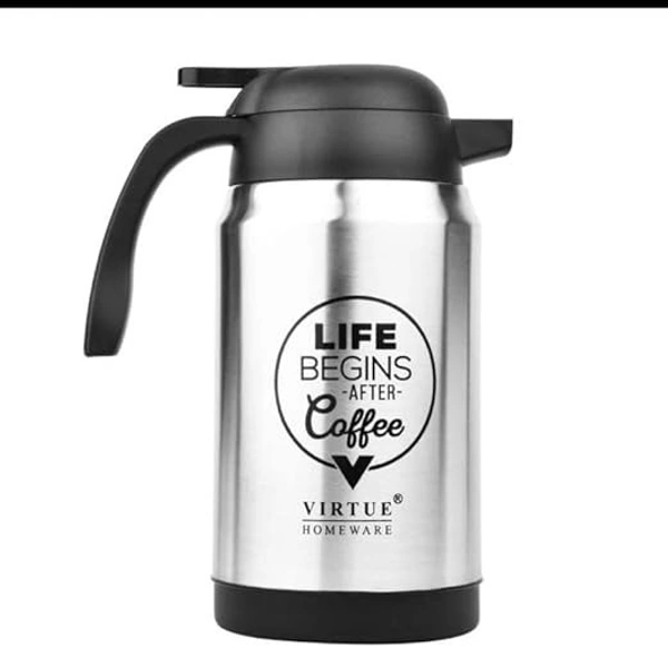 VIRTUE ESPRESSO INSULATED STAINLESS STEEL FLASK 2000 ML - Gray, 10, 20, 10