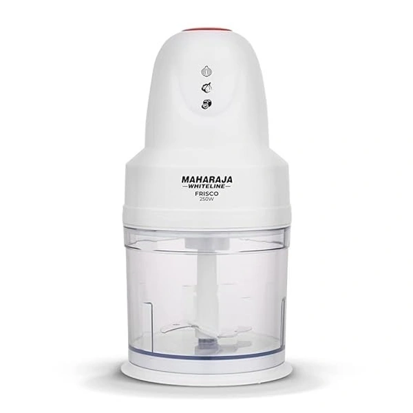 MAHARAJA WHITELINE FRISCO DLX 800ML ELECTRIC CHOPPER 250 WATT - White, 13.5, 25.2, 13.5