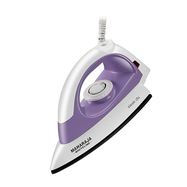 MAHARAJA WHITELINE SLEEK DLX DRY IRON 1000 WATTS - 23, 10, 12