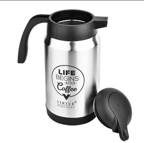 VIRTUE ESPRESSO INSULATED STAINLESS STEEL FLASK 2000 ML - Gray, 10, 20, 10